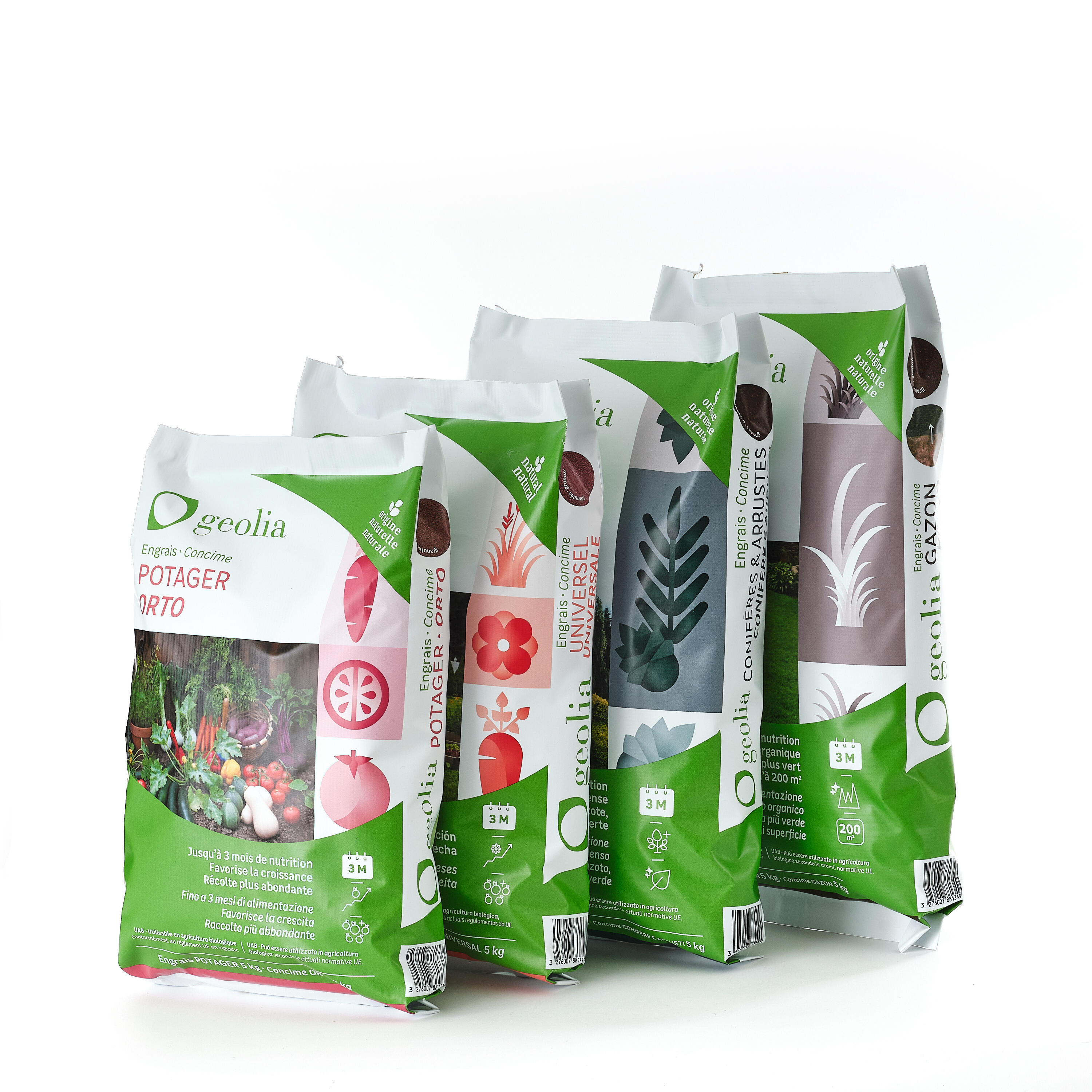 Concime granulato GEOLIA per uso universale BIO Universale 5 kg - 3