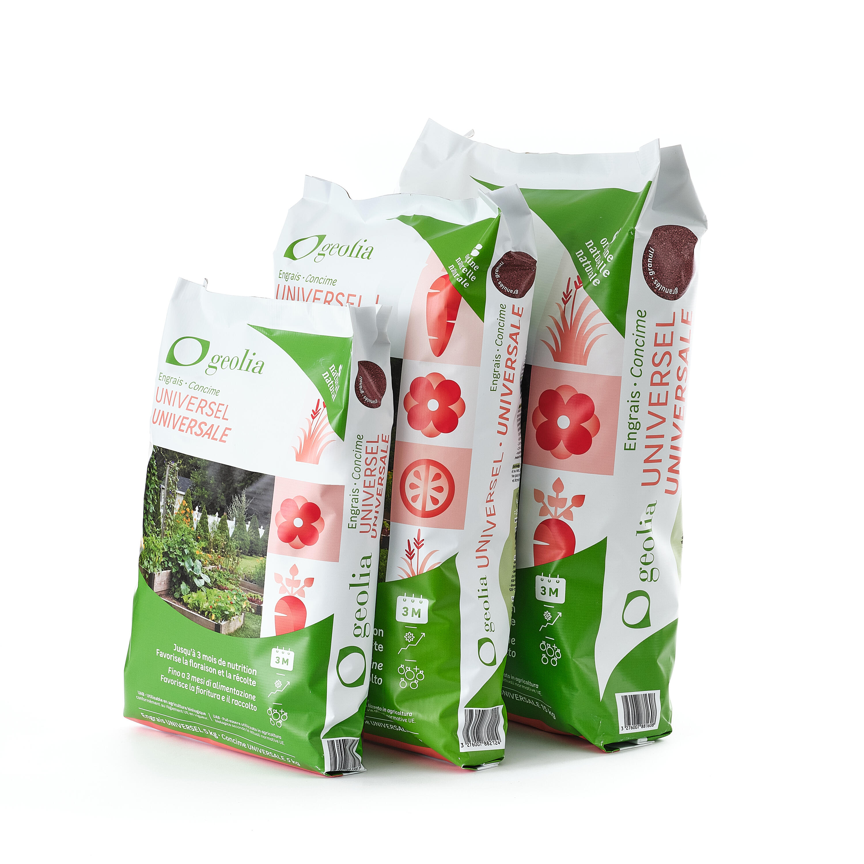 Concime granulato GEOLIA per uso universale BIO Universale 5 kg - 2