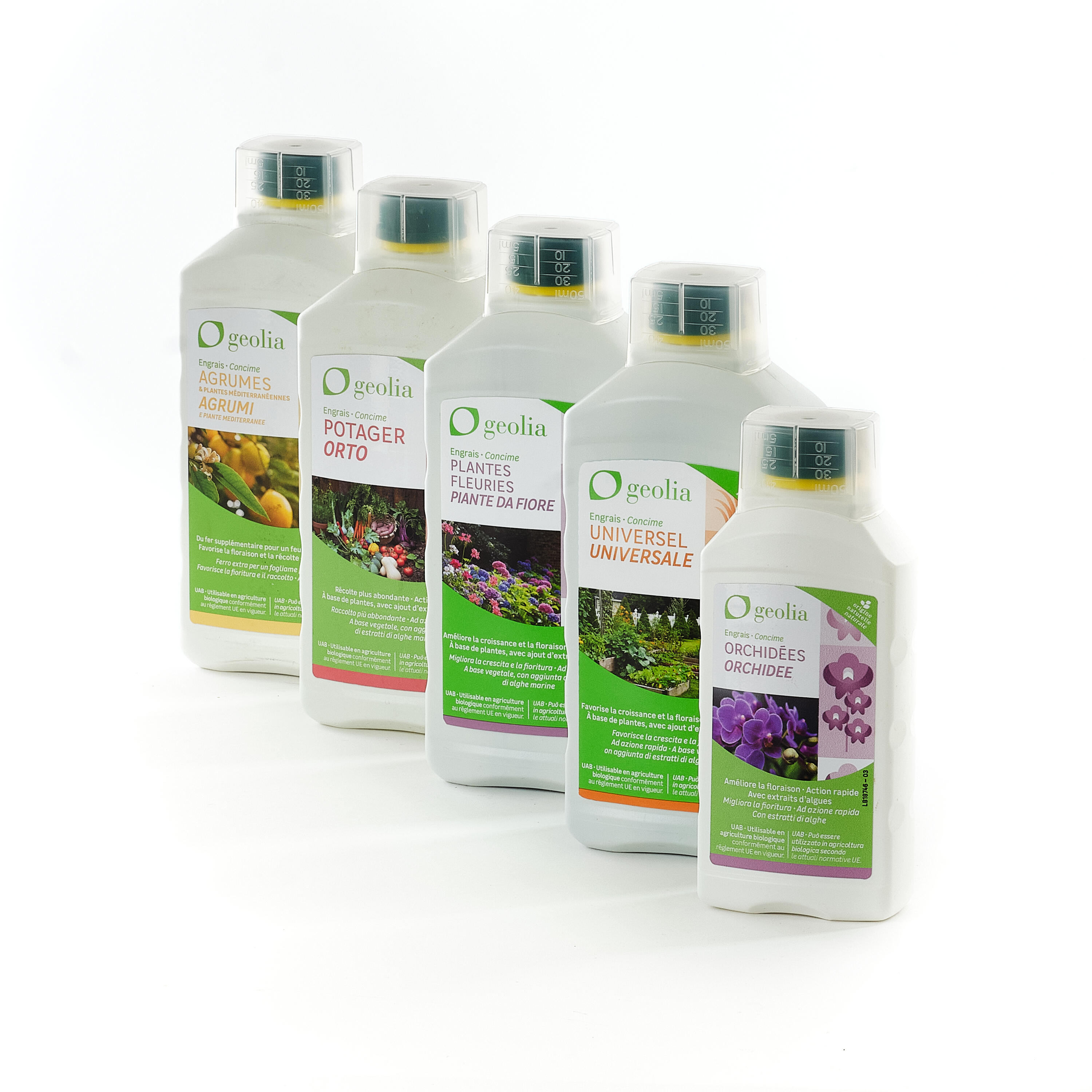 Concime liquido GEOLIA per pianta fiorita BIO Orchidee 1 L - 4