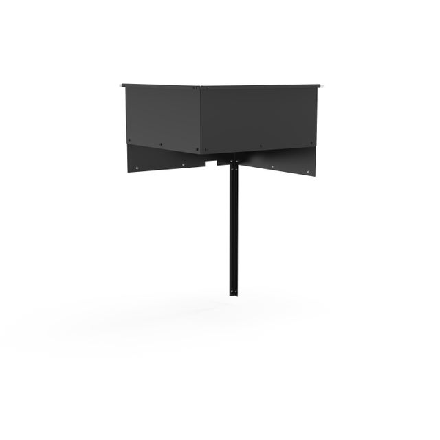Support d'angle pour cuisine extérieure FORGE ADOUR, noir