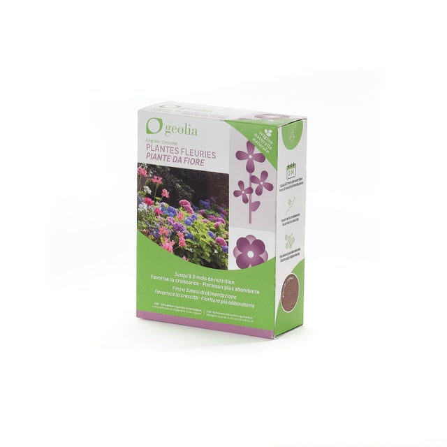 Engrais naturel plante fleurie GEOLIA 1kg