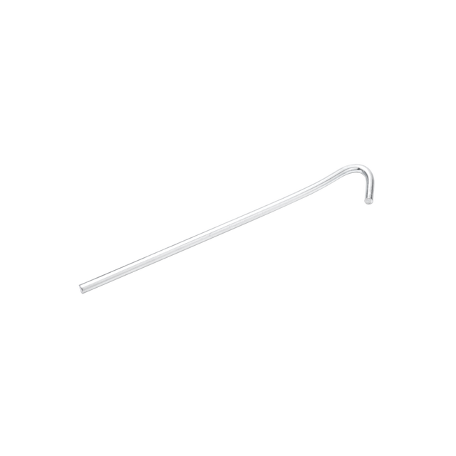 Lot de 10 sardines acier galvanisé, STANDERS, Diam.5 x L.180 mm