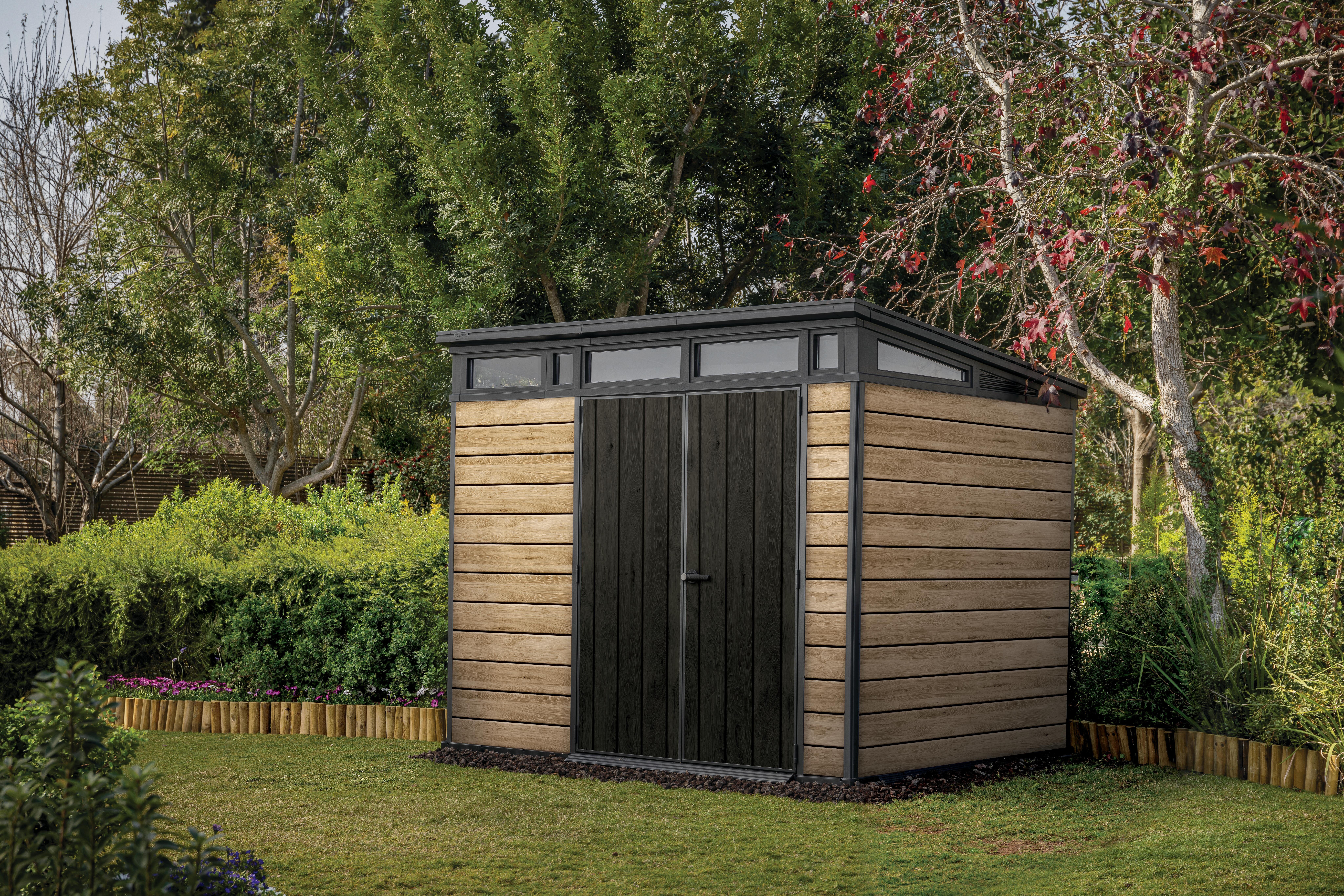 Abri de jardin résine KETER Signature Ep.20 mm, 6 m² - 3