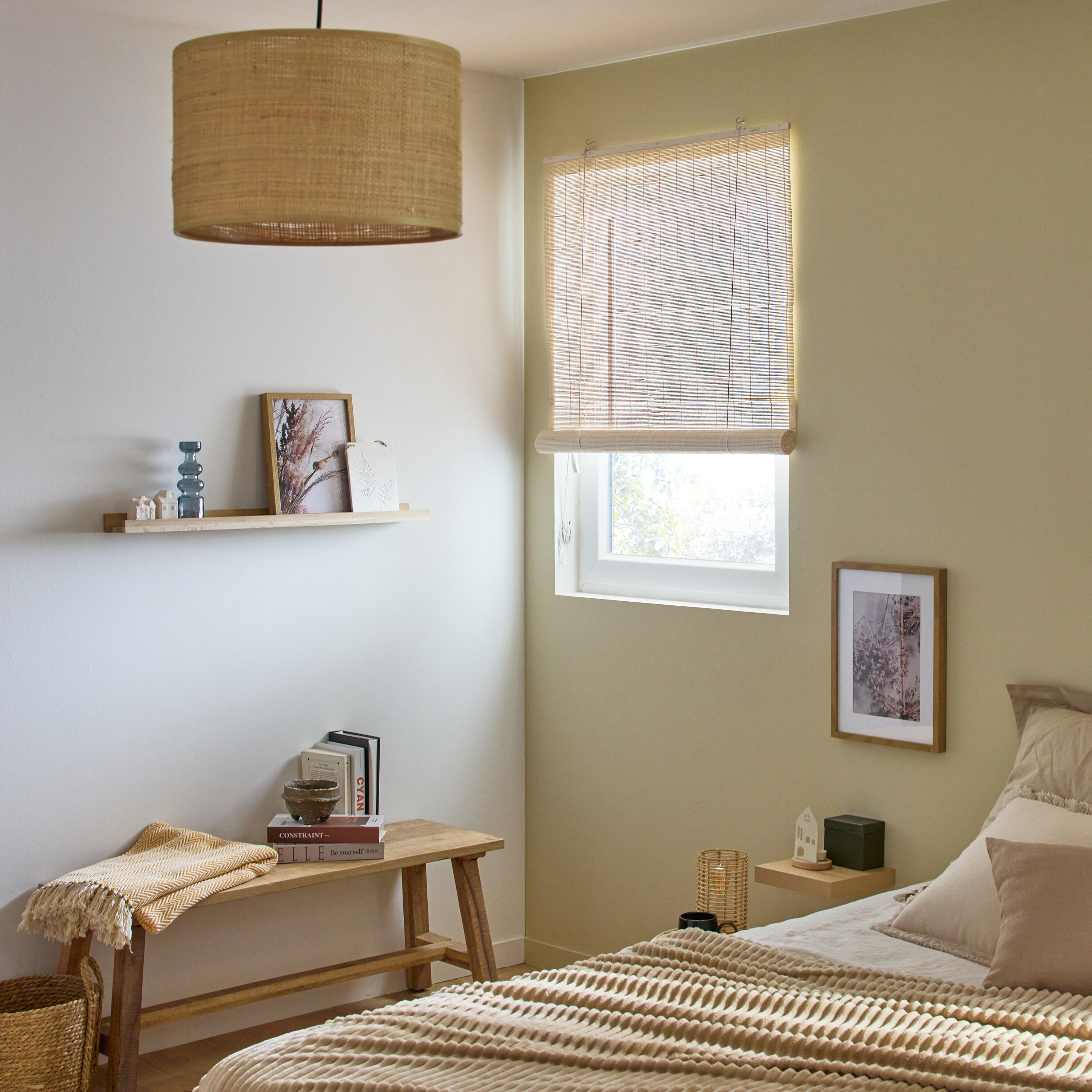 Manta Lena 200x220cm bege Inspire - 9