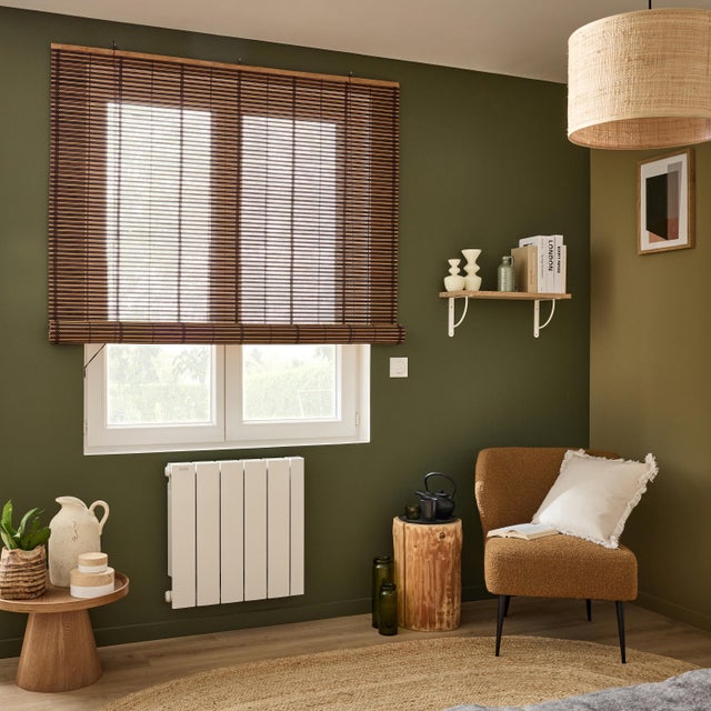 Estore de bambu exterior Izana 180X300cm Chocolate Inspire