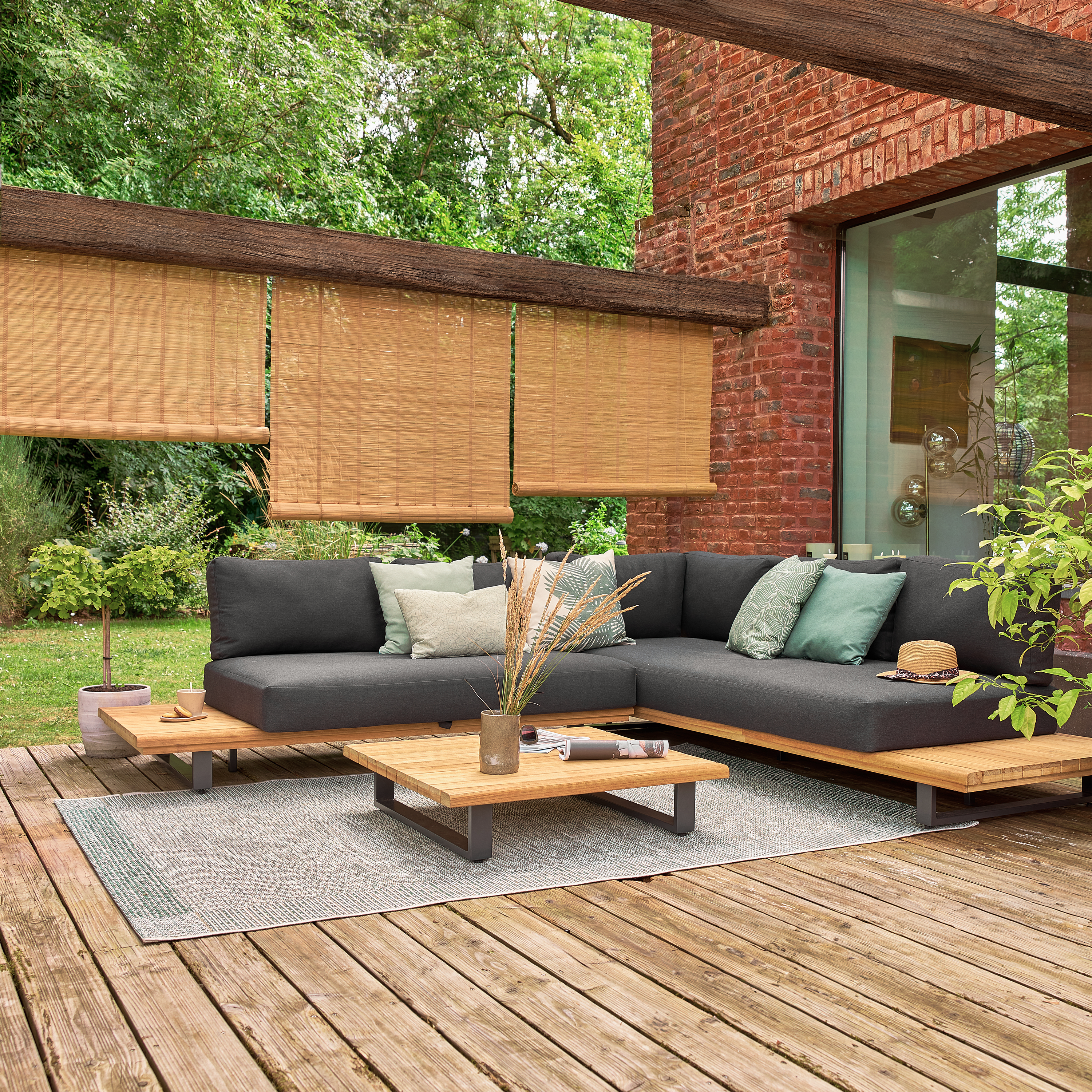 Estore de bambu exterior Kripa 80x300cm natural Inspire - 7