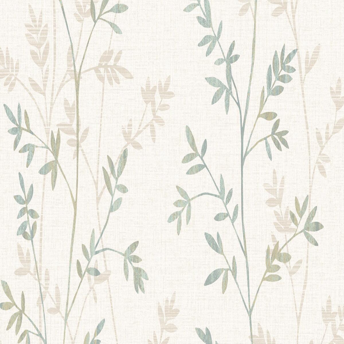 Carta da parati E Foglie verde, 53 cm x 10 m - 8