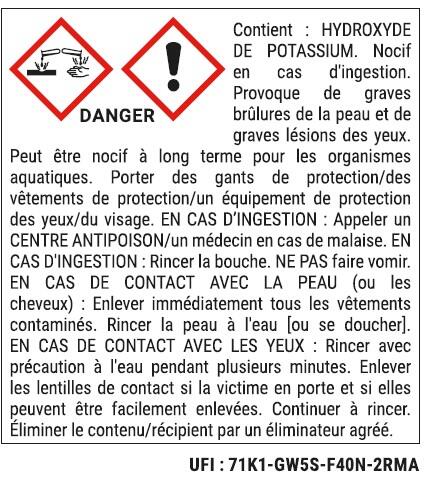 Décapant pour brasure, 30 g, GEB - 3