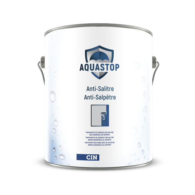 PRIMÁRIO ANTI-SALITRE BASE AQUOSA INTERIOR EXTERIOR AQUASTOP CIN 1L