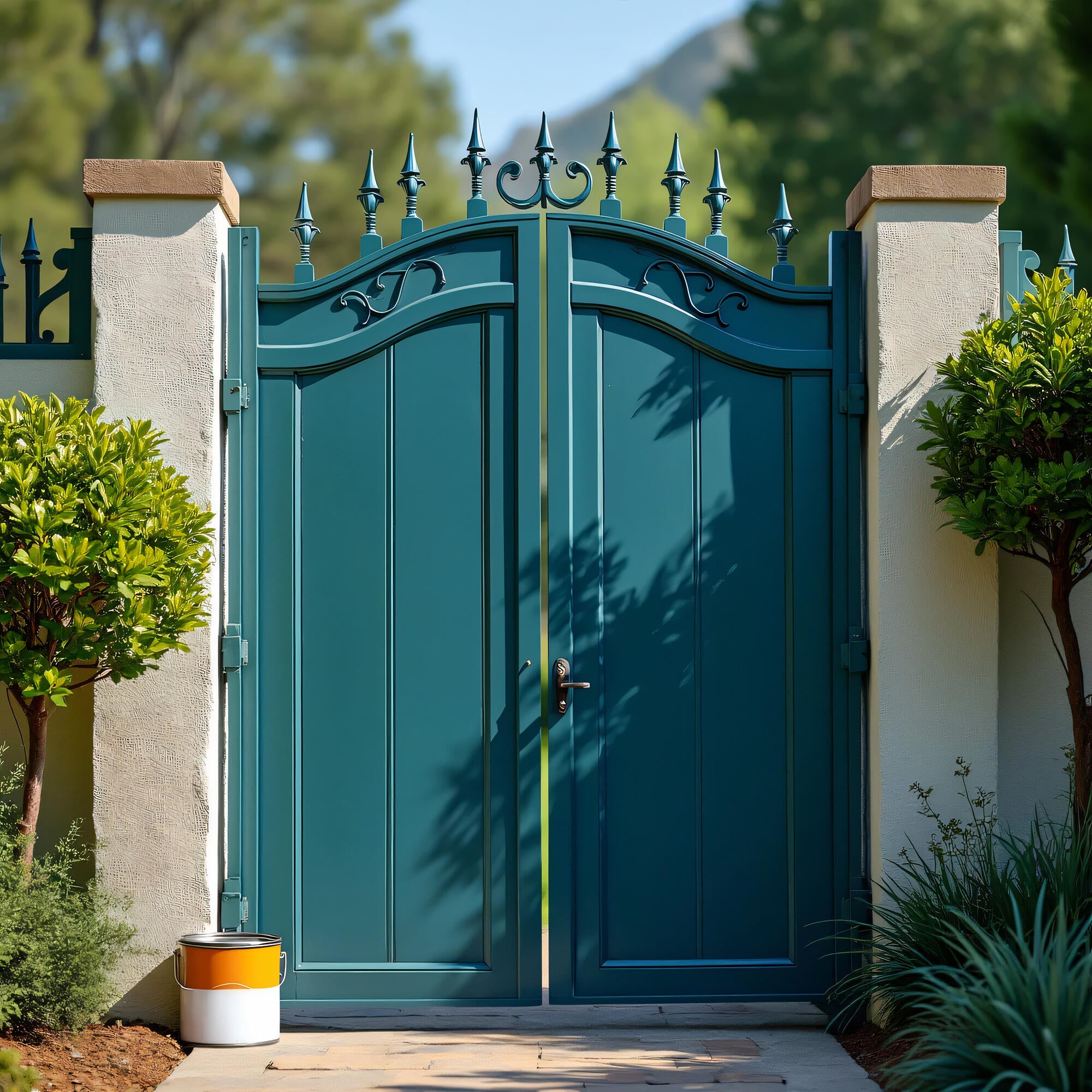 Pennellessa Murobianco 40 mm per vernice a base acqua e vernice a base solvente PENNELLI CINGHIALE - 5