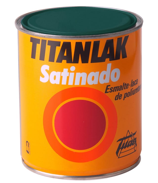 ESMALTE SINTÉTICO ACETINADO TITANLAK 750ML VERDE BOSQUE