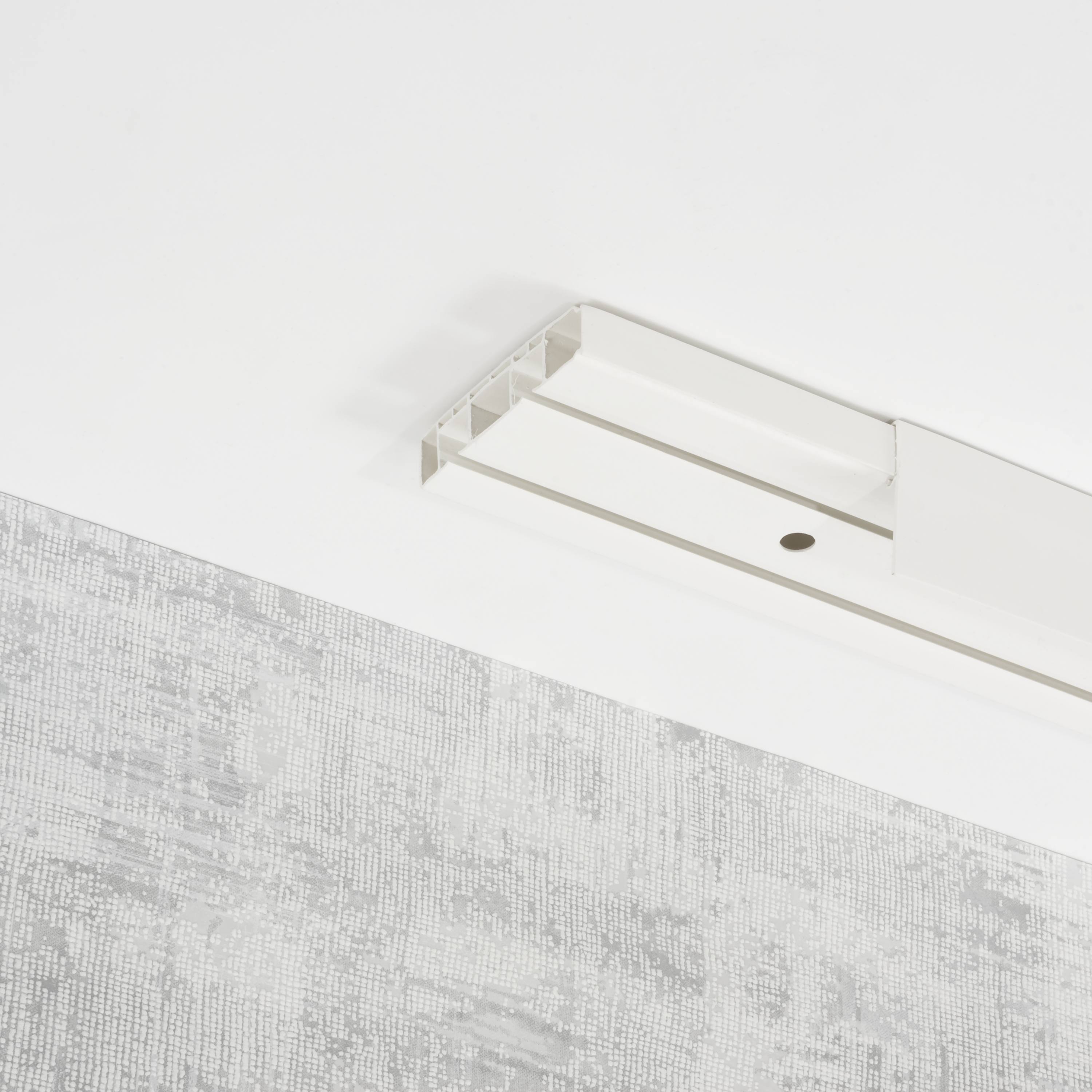 Osłona szyny sufitowej Yaros 250 cm biała 50 mm Inspire - 5