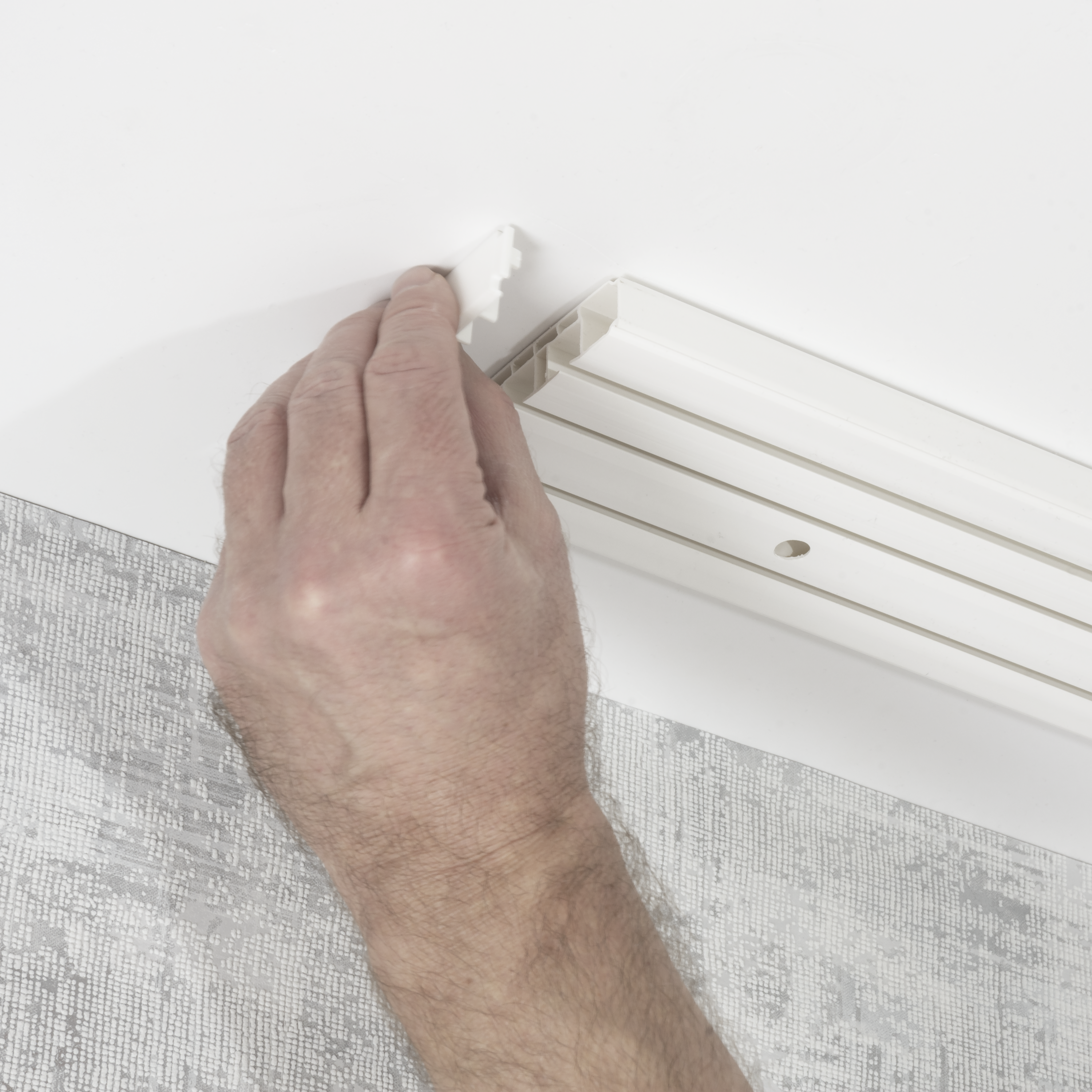 Zakończenie do szyny sufitowej Yaros 3-torowej 2 szt. Inspire - 3