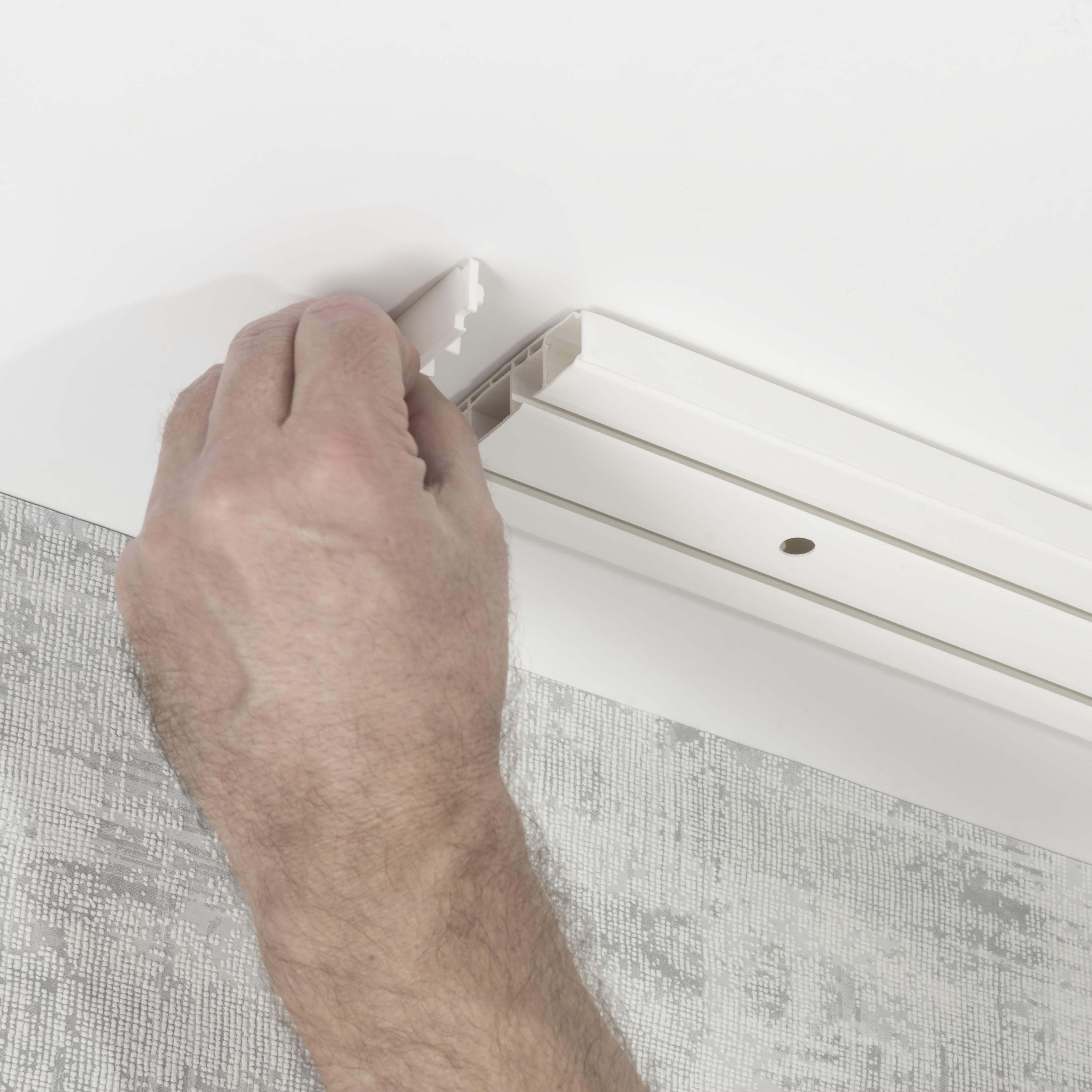 Zakończenie do szyny sufitowej Yros 2-torowej 2 szt. Inspire - 3