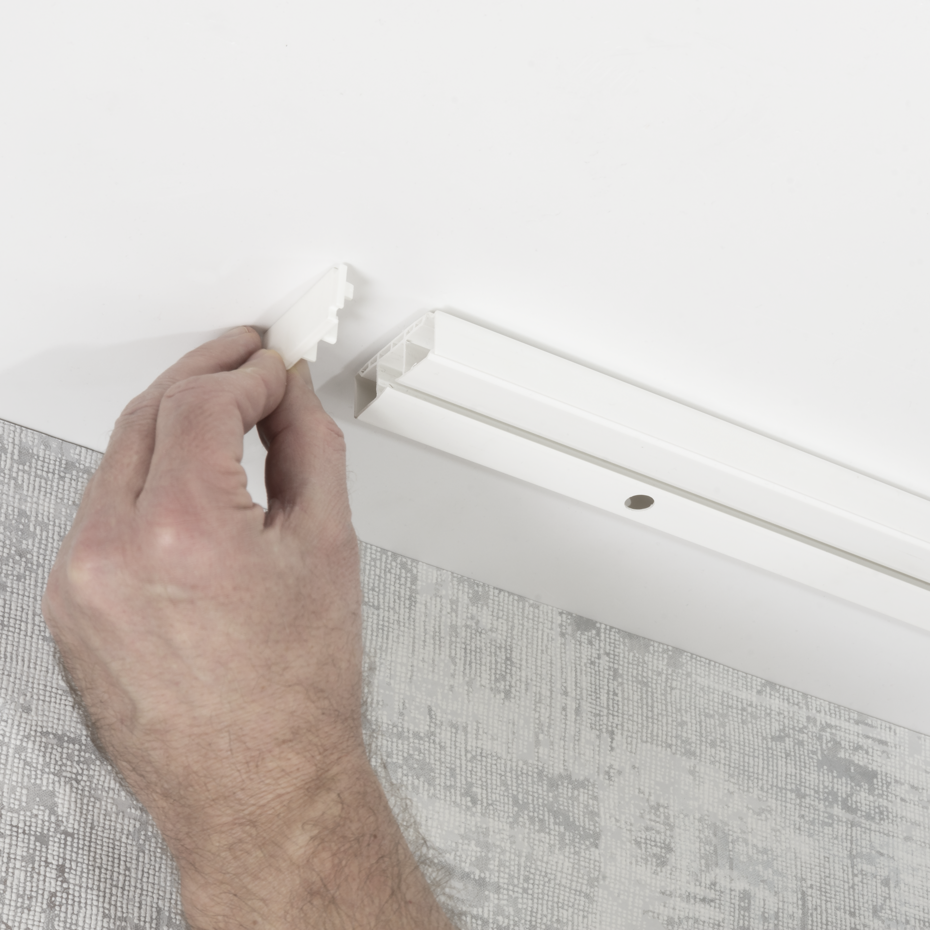 Zakończenie do szyny sufitowej Yaros 1-torowej 2 szt. Inspire - 3