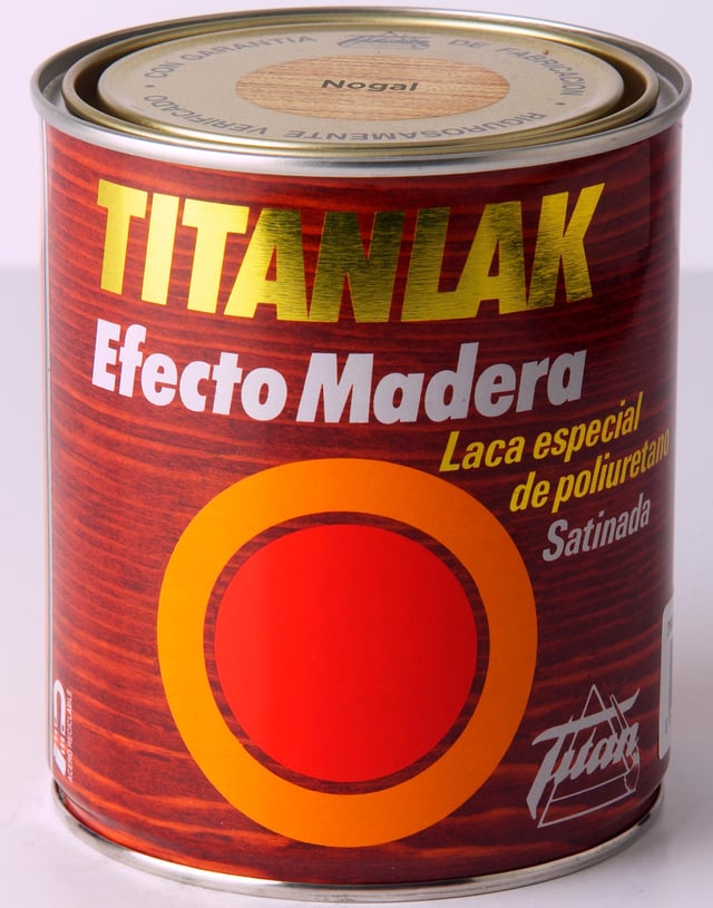 ESMALTE EFEITO MADEIRA TITANLAK 750ML NOGUEIRA