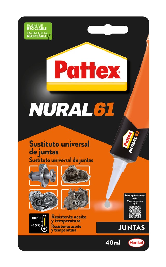 MASSA DE JUNTAS UNIVERSAL NURAL 61 PATTEX 40ML