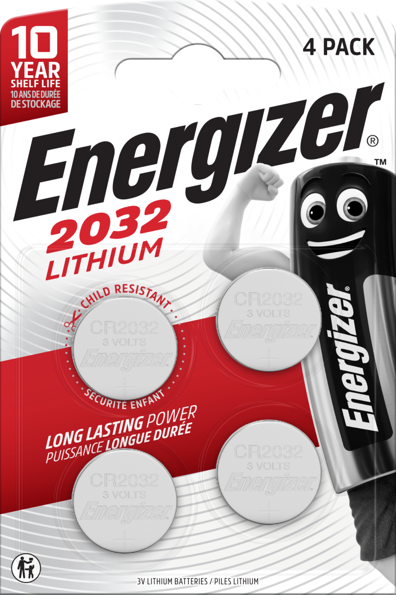 BATERIA ENERGIZER CR2032 4SZT