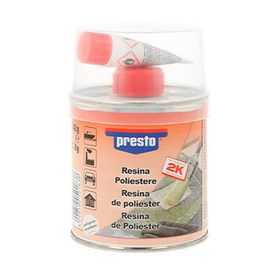 RESINA POLIÉSTER PARA REPARAÇÕES PRESTO 250G