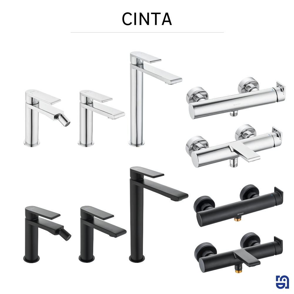 Grifo de ducha monomando SENSEA Cinta cromo brillo  - 10