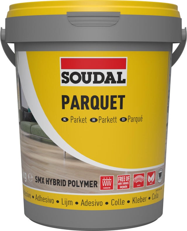 COLA PARQUET SMX POLÍMERO SOUDAL 1KG