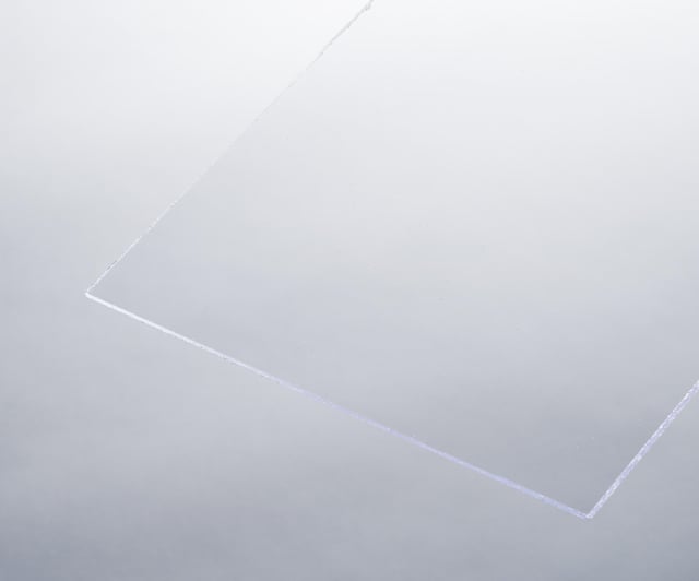 Placa de vídrio sintético Styroglass 180x60 cm y 5 mm de grosor