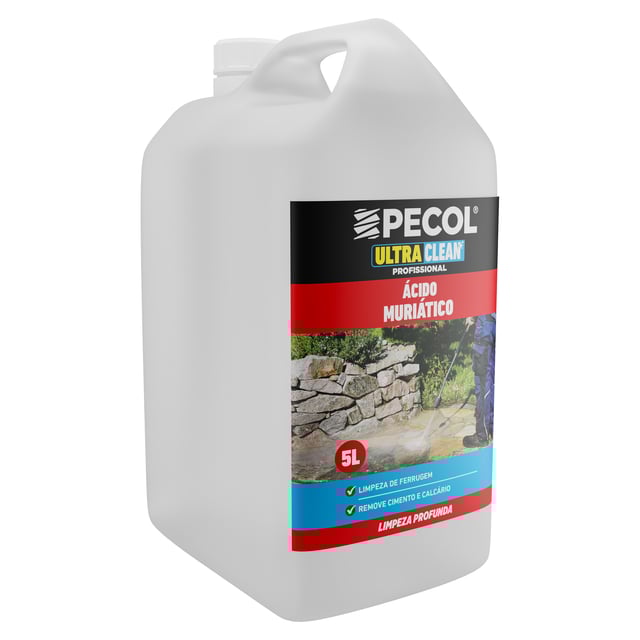 ÁCIDO MURIÁTICO 5L PECOL