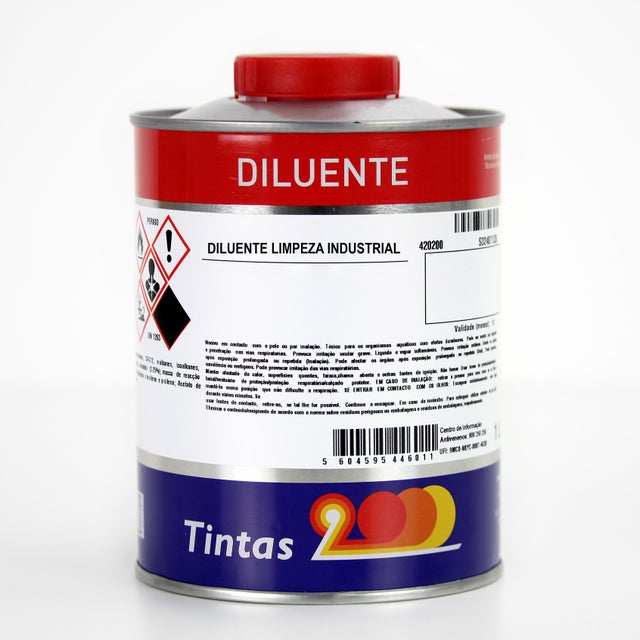 DILUENTE LIMPEZA INDUSTRIAL TINTAS 2000 1L