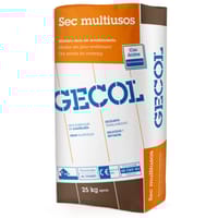 MORTERO MULTIUSOS M7.5 GRIS GECOL 25 KG - 1