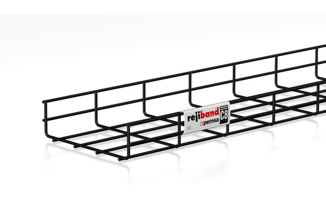 BANDEJA REJILLA REJIBAND 60x200MM BLACK C8 PEMSA