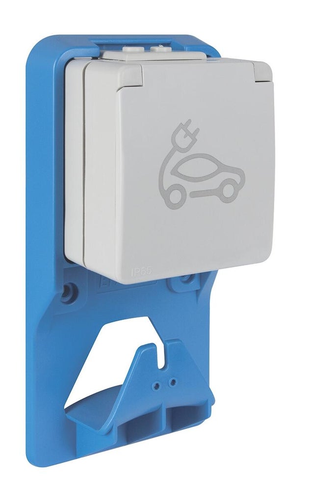 TOMA MONOFASICA PARA CARGA DE VEHICULO ELECTRICO DE SUPERIFICE