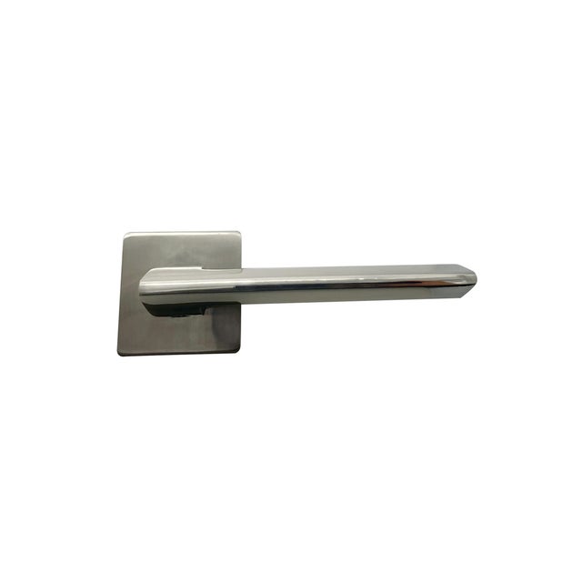 JUEGO ROSETA DE ALUMINIO CUADRADA 6257 NÍQUEL