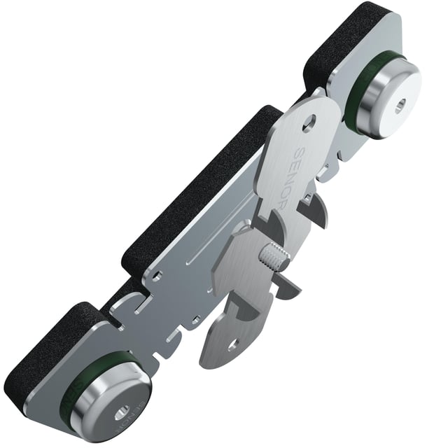 SOPORTE AMORTIGUADOR CON GOMA PARA PERFIL TC47 3-25 KG 4 UD