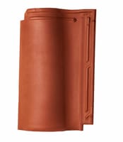 TEJA CERAMICA DE VENTILACION MIXTA DUNA ROJO 45,4X28,6CM - 1