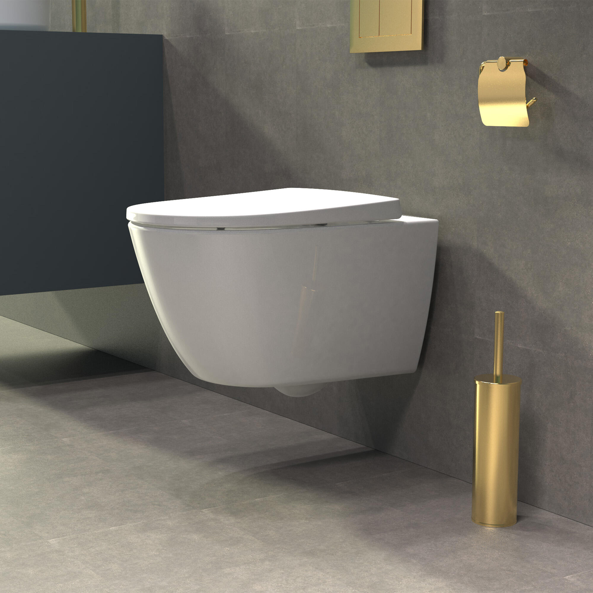 ESCOBILLERO PVD RONDO ORO VIEJO - 2