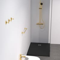 PERCHA SIMPLE PVD RONDO ORO VIEJO - 2