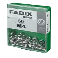 TUERCA HEXAGONAL DIN 934 ACERO INOXIDABLE A2 M4. 50 UDS. - 2