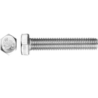 TORNILLOS MÉTRICA PARA METAL ACERO INOXIDABLE A2 10X80MM. 10UDS - 1