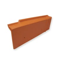 REMATE LATERAL DERECHO PARA TEJA CERÁMICA MIXTA ROJO FLAMEADO - 1