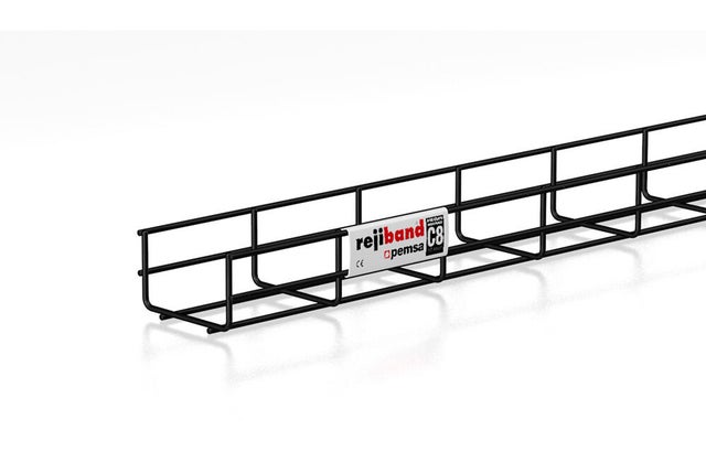 BANDEJA REJILLA REJIBAND 60x100MM BLACK C8 PEMSA