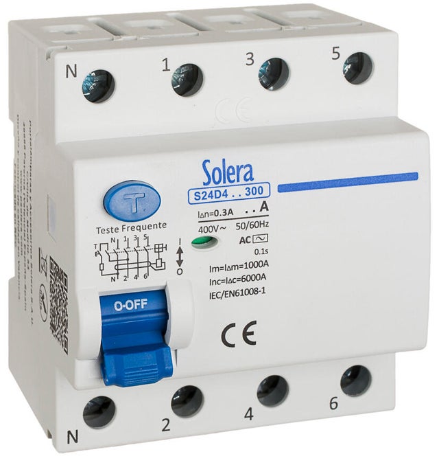 DIFERENCIAL 4P 40A 300MA-AC SOLERA