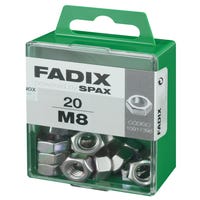 TUERCA HEXAGONAL DIN 934 ACERO INOXIDABLE A2 M8. 20 UDS. - 1