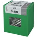 TORNILLOS PARA MADERA ACERO INOXIDABLE A2 6X60MM. 25UDS - 2