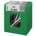 TORNILLOS PARA MADERA INOXIDABLES A2 6X80MM. 20UDS - 2