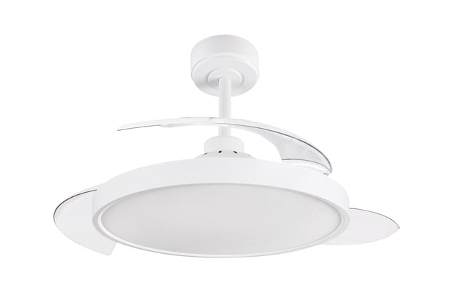 VENTILADOR DE TECHO RETRACTIL Ø107CM 29W CON LUZ