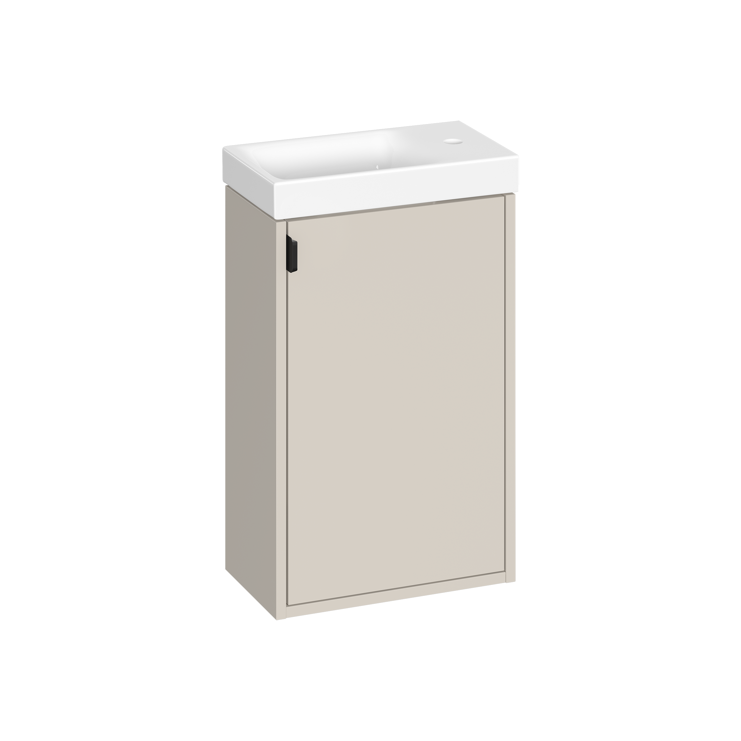 Szafka z umywalką zestaw Atrato 40x22 cm kaszmir Cersanit