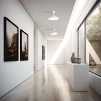 VENTILADOR DE TECHO RETRACTIL Ø88CM 17W CON LUZ - 4