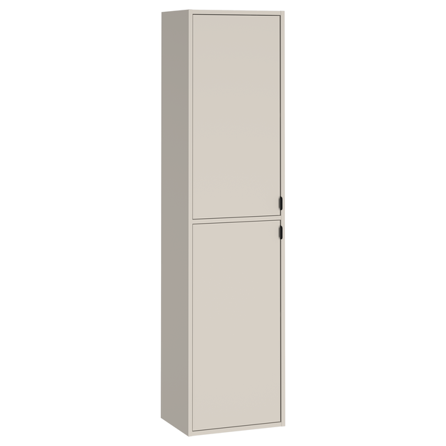 Słupek łazienkowy wiszący Atrato 40x30x160 cm kaszmir Cersanit