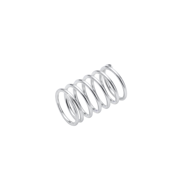 Lot 4 ressorts compression acier galvanisé, STANDERS, 6 kg, l.18xL.27mm