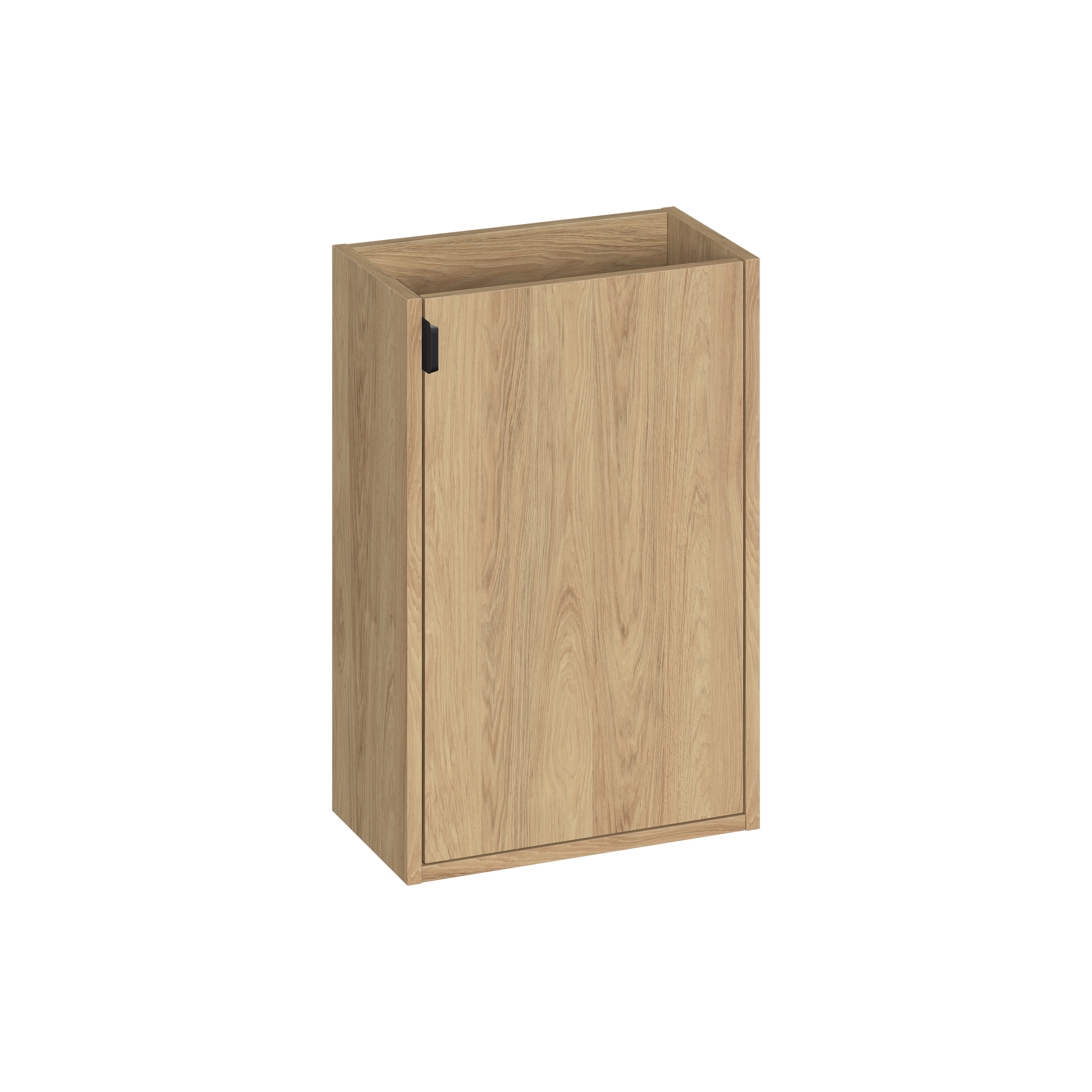 Szafka z umywalką zestaw Atrato 40x22 cm brązowa dąb Cersanit - 2